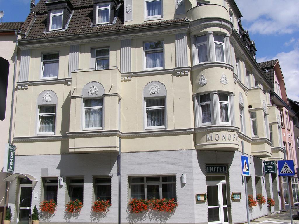 Hotel Monopol Hilden Esterno foto