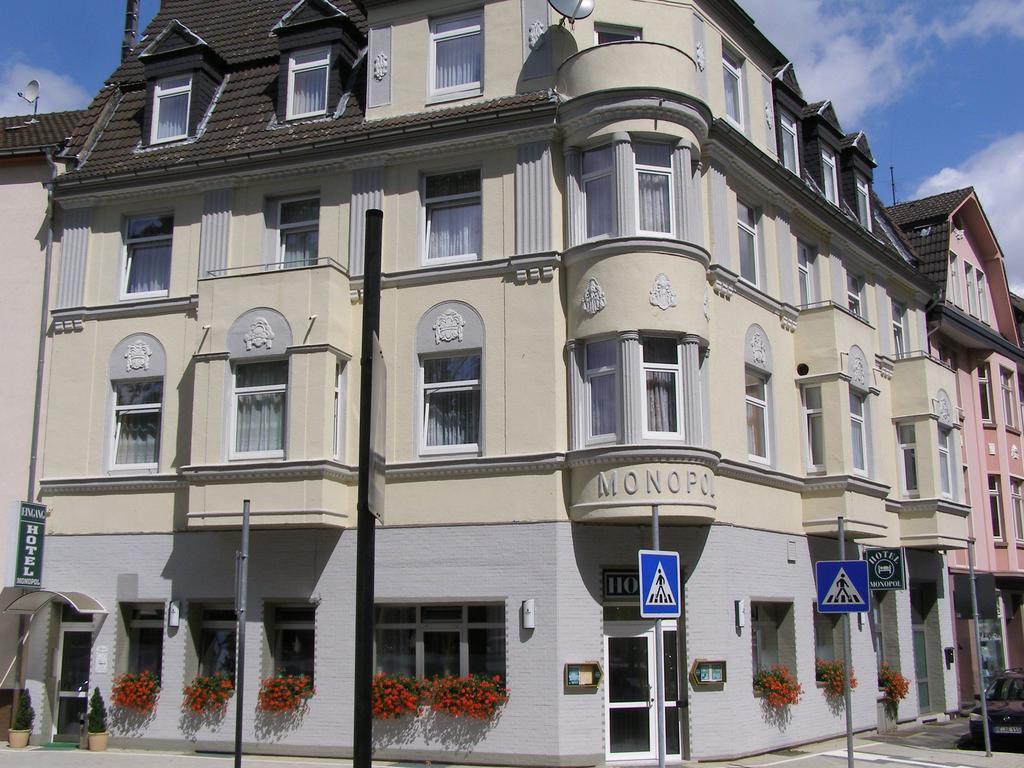 Hotel Monopol Hilden Esterno foto